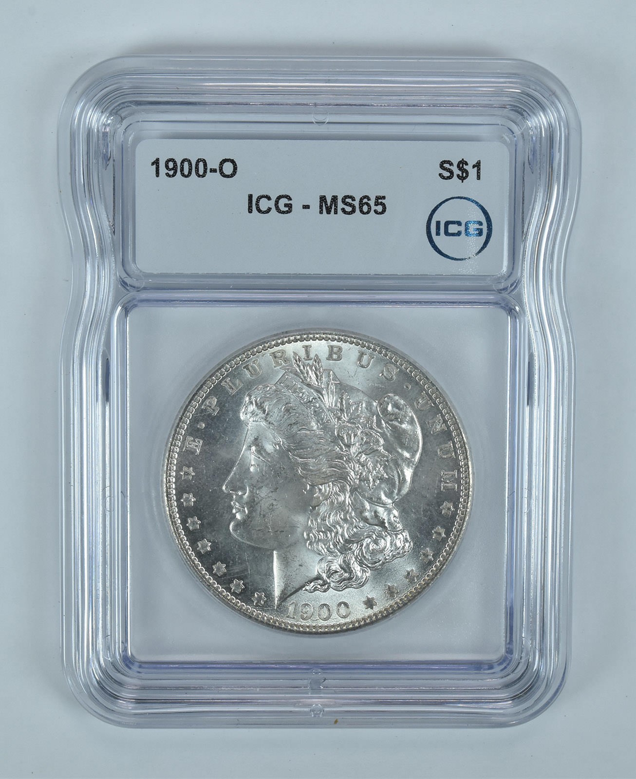 1900-O Morgan Silver Dollar MS65 ICG