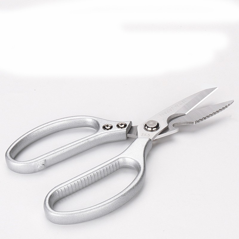 12Pcs Kitchen Scissors Set Chef Kitchen Shears Chicken Shears with Silver Colors