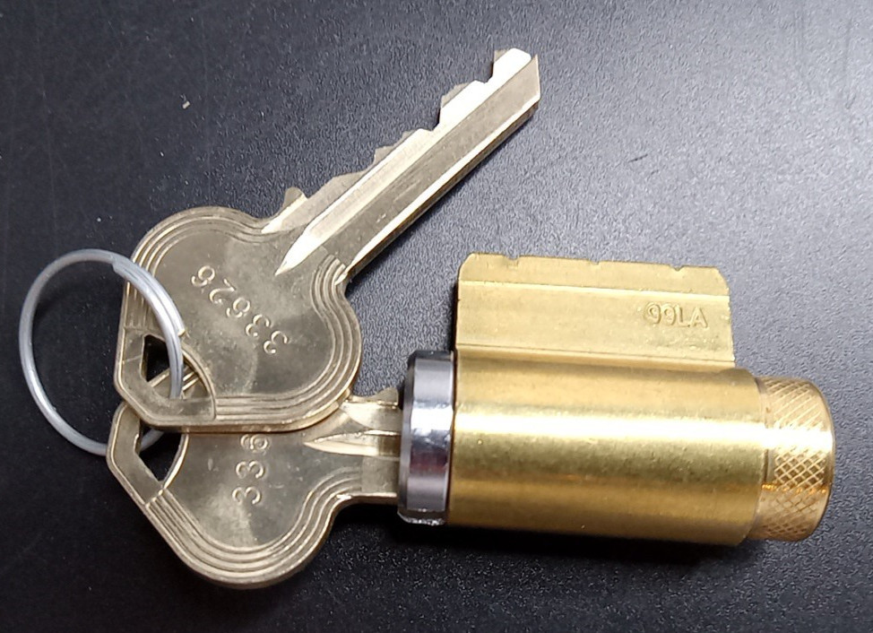 C500RD1 26D Key In Knob Cylinder LSDA NOS Two Keys