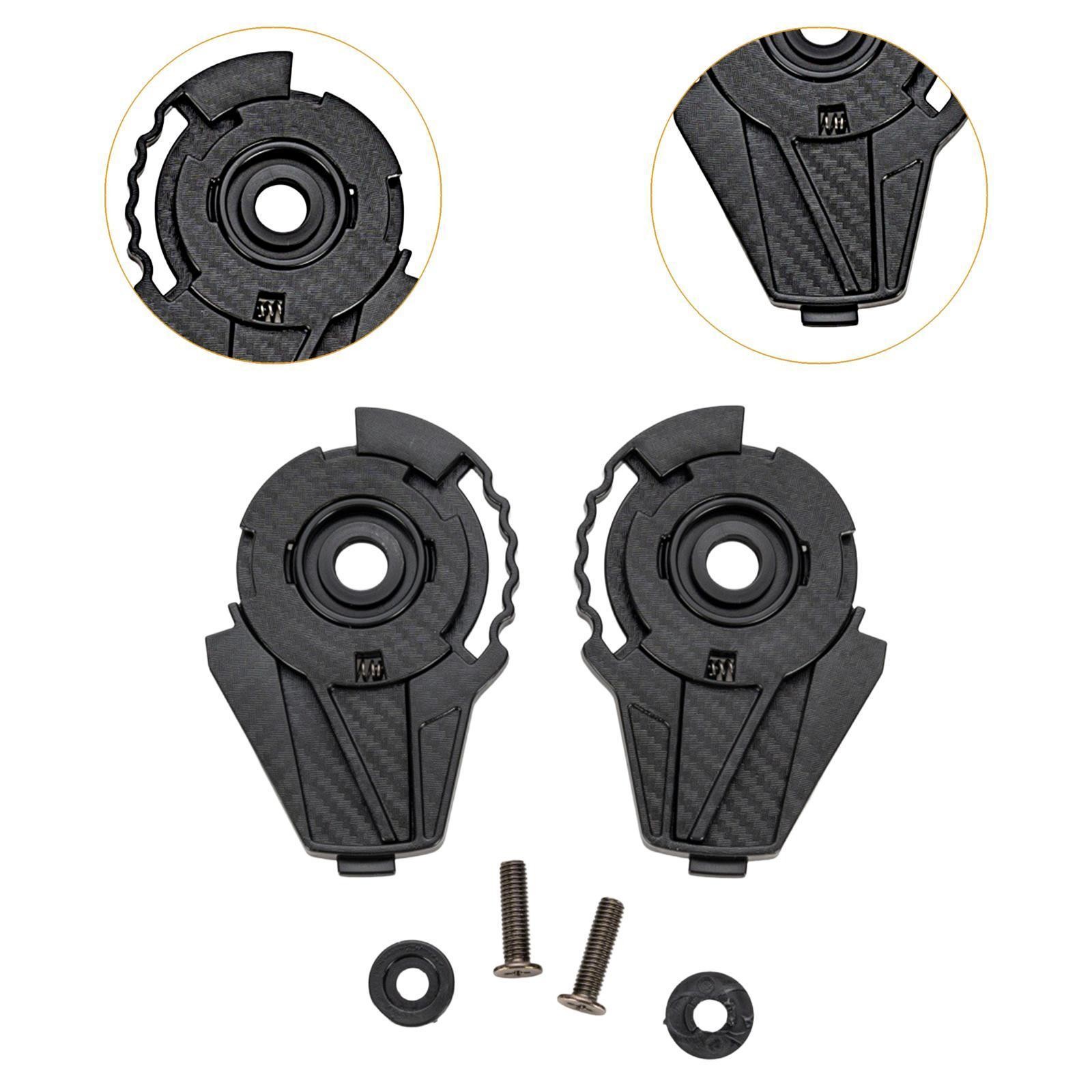 2x Helmet Visors Shield Base Practical Easy to Install