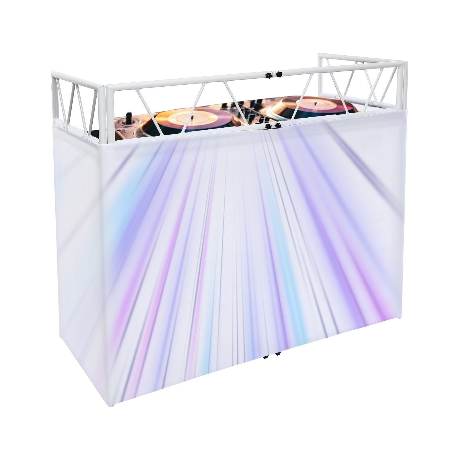 Aluminum Visualizer Standing DJ Table, DJ Controller Stand, DJ Table Station