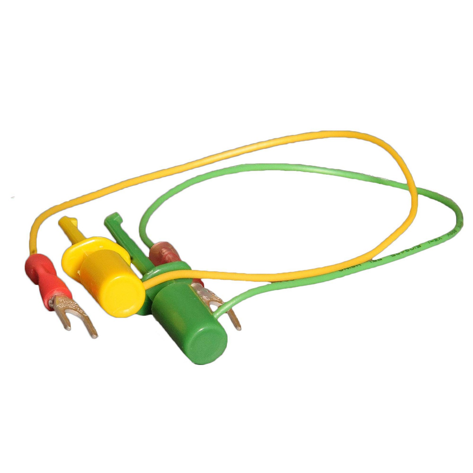 Electra Dough, Connector Cord, Spade to Grabber, Various Colors, Pair