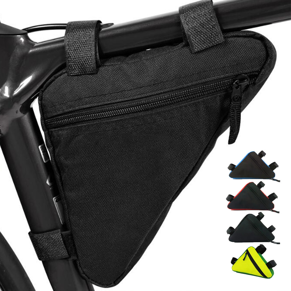 Bicycle Bag Bike Mountain Triangle Saddle Frame Adjustable Cycling Pouch Outdoor
