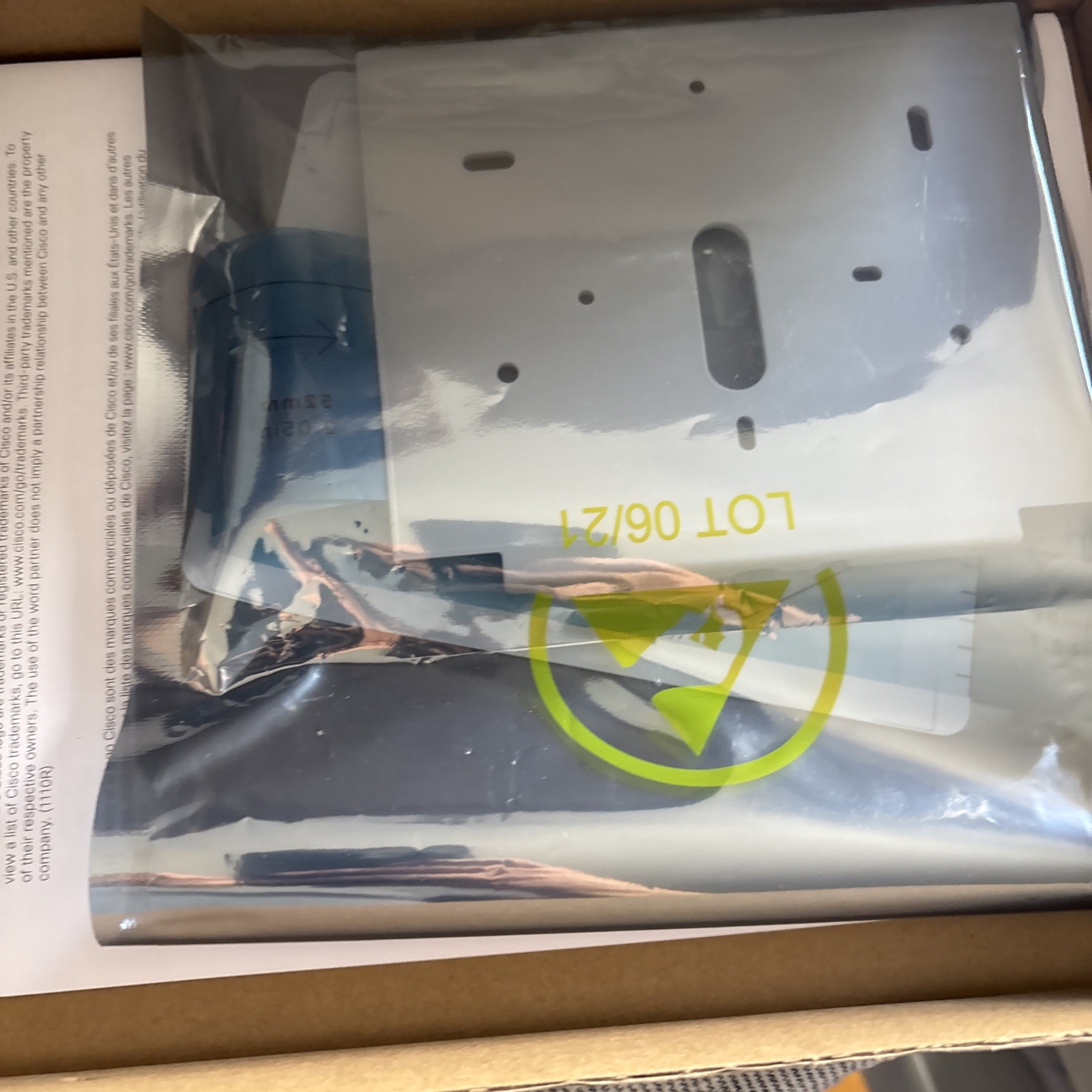 Cisco CS-T10-WM-BR Video Conferencing Room Navigator Spare Bracket