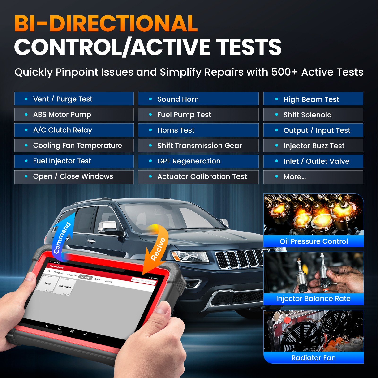LAUNCH X431 IMMO ELITE PLUS Car Diagnostic Scanner Tool Key Programming Clone