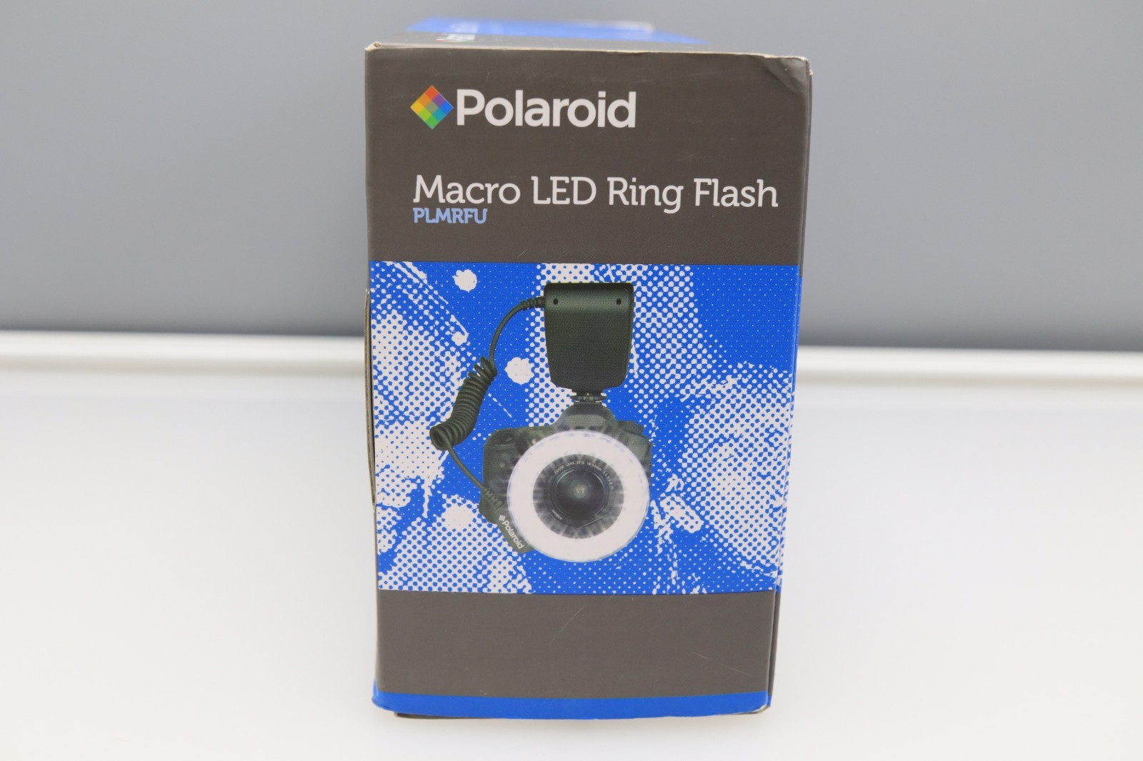 POLAROID Macro LED Ring Flash TESTED AND WORKS! WITH FLASH FILTERS, ADAPTERS!