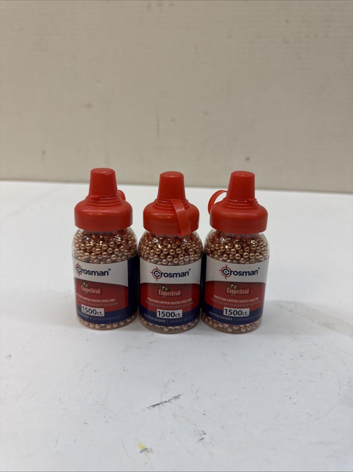 Crosman COPPERHEAD BBs 4500-count 4.5mm Copper-Coated BB 3PK