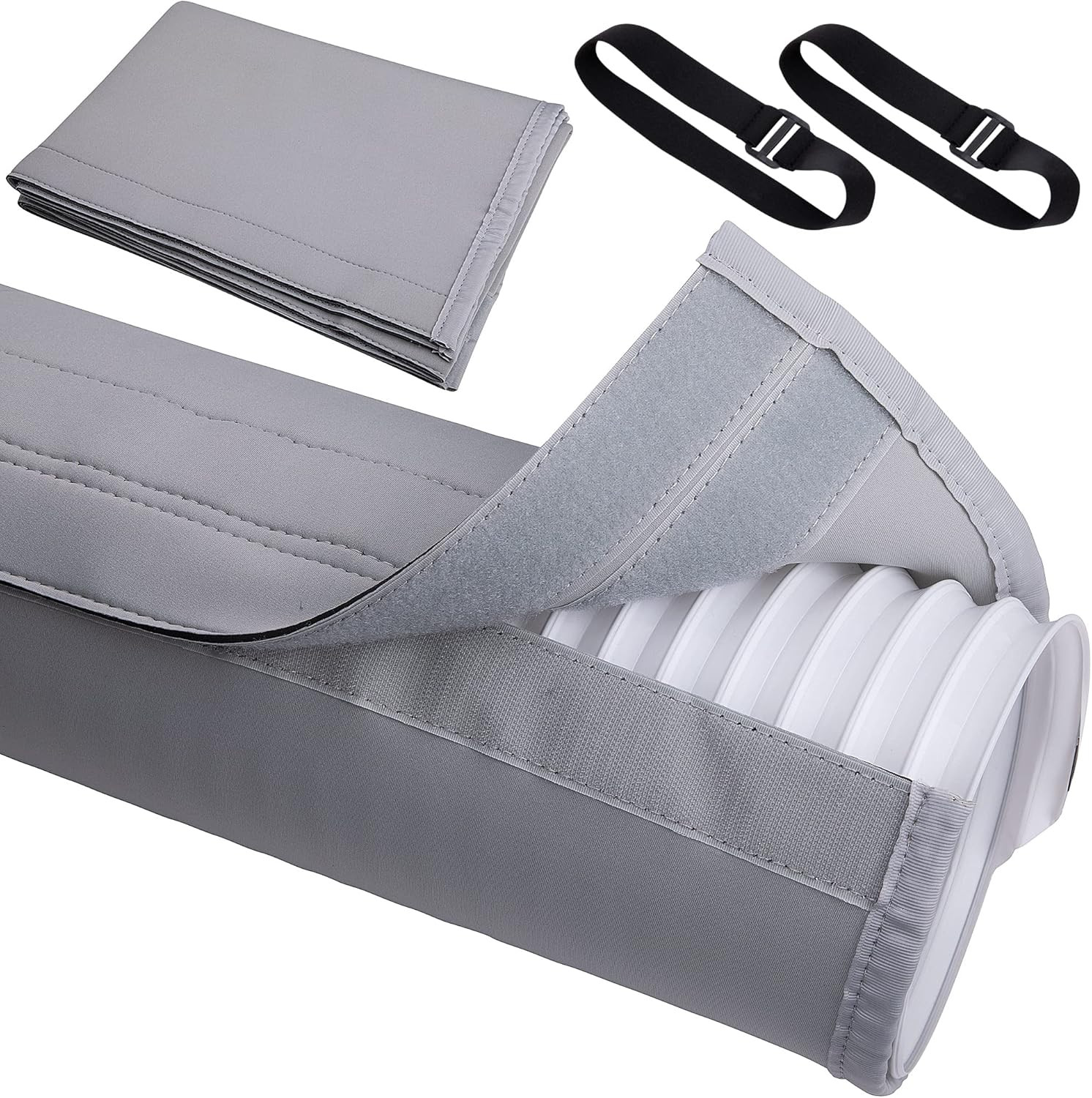 Air Conditioner Hose Cover Wrap - AC Hose Duct Vent Cover Sleeve Insulated Cover