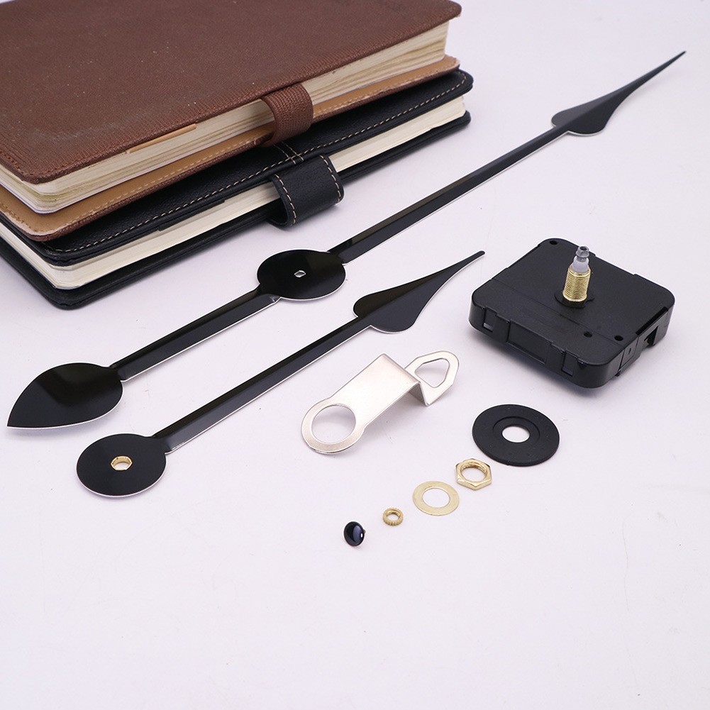 Replacement Clock Mechanism Clock Movement Easy To Use High Torque Long Hands