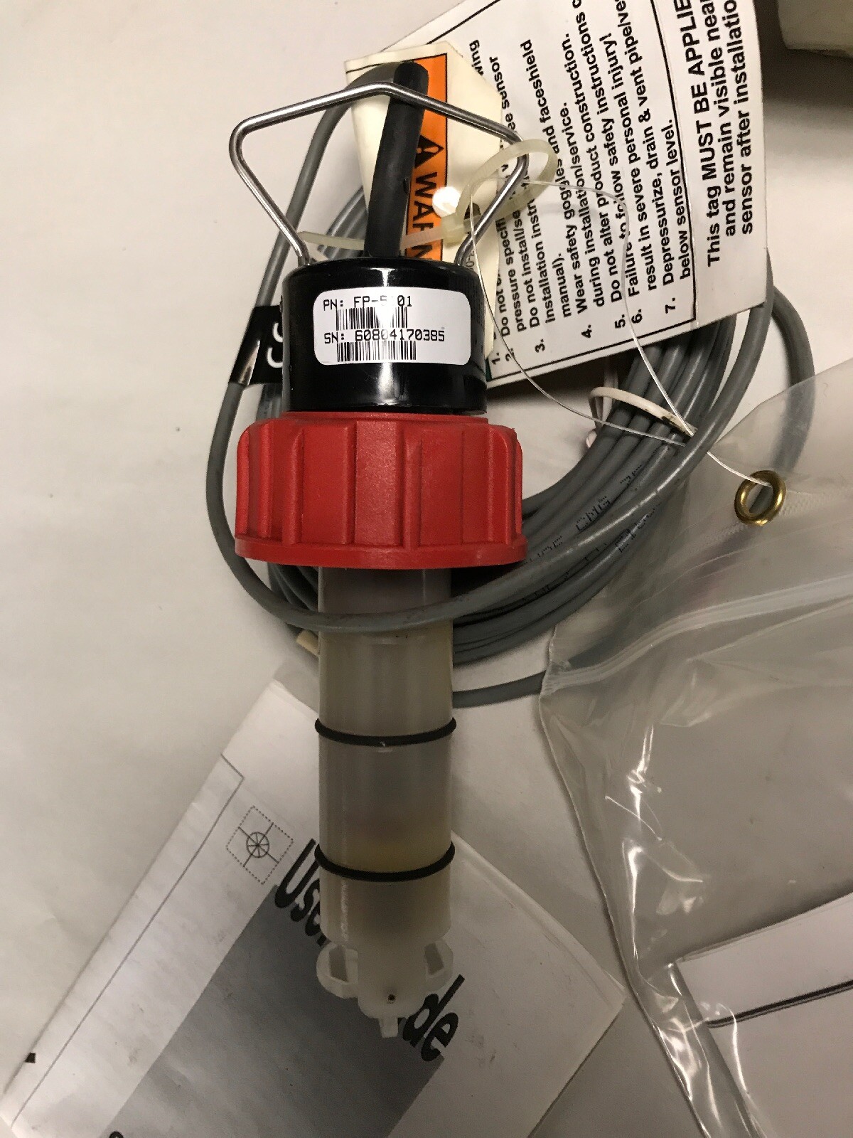 Omega,FP-5101,Paddlewheel Flow Sensor
