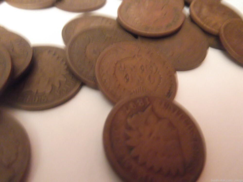 250 MIXED DATE INDIAN CENTS