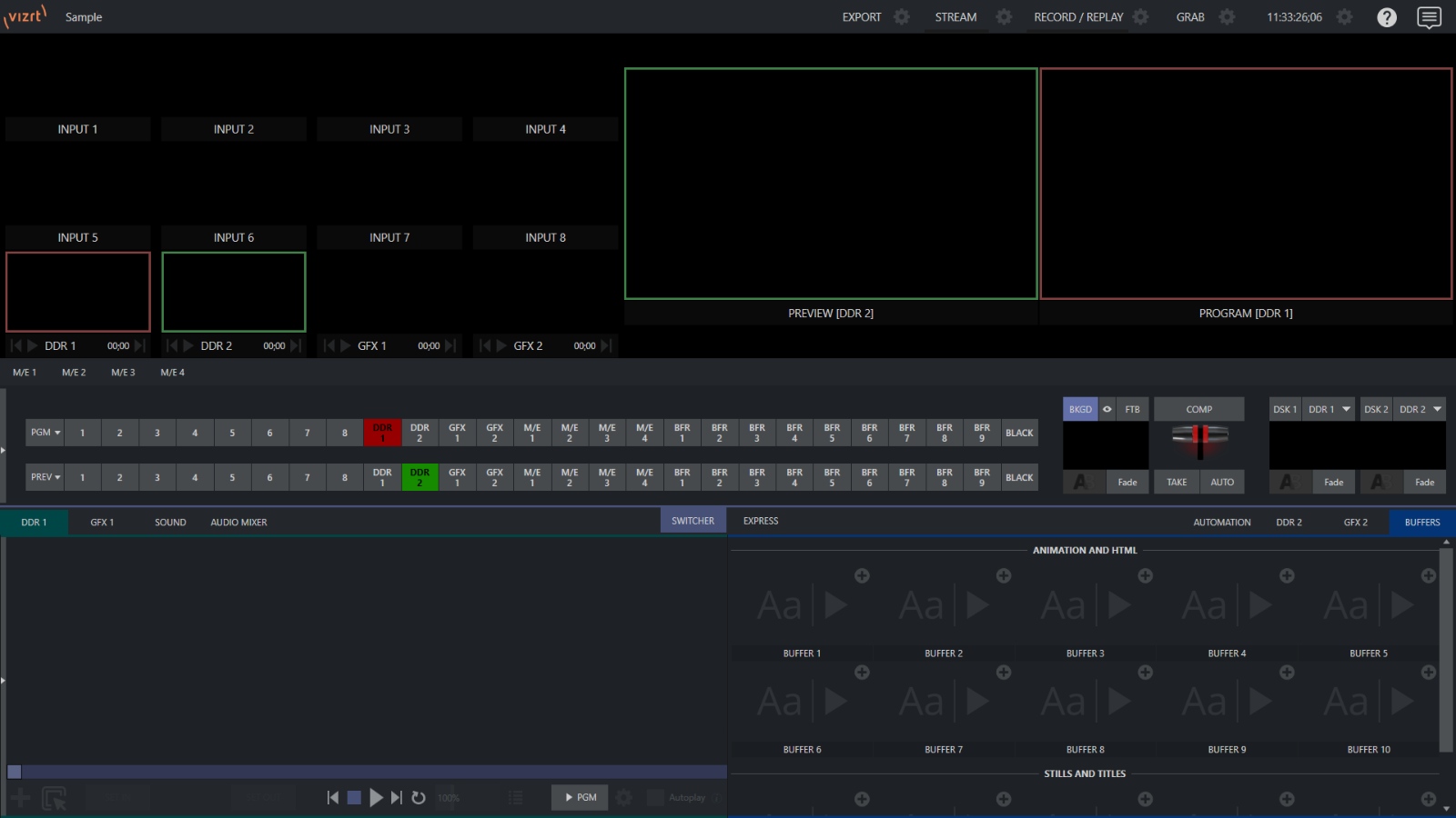 NewTek TriCaster Mini X HDMI Bundle with TriCaster Mini Control Surface