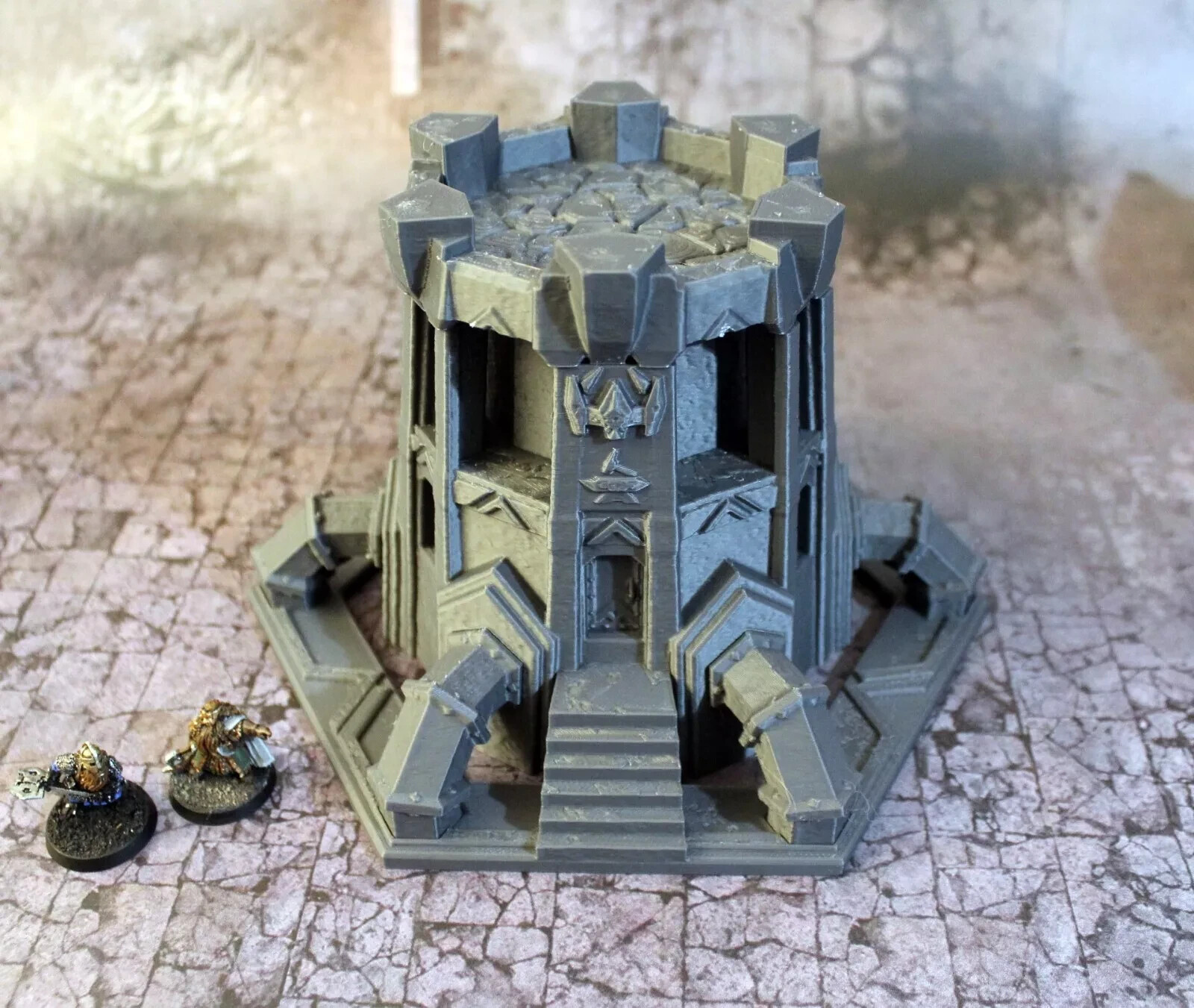 Dwarven Mines Crucible Furnace 28mm Dwarf Terrain D&D Warhammer LotR Moria