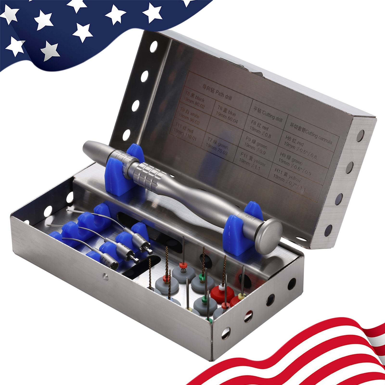 Dental Root Canal File Extractor Broken Files Removal Kit Endo Rescue Retrieval