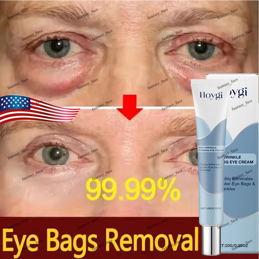 3Pack Firming Eye Serum for Rapid Reduces Under-Eye Bags, Wrinkles, Dark Circles