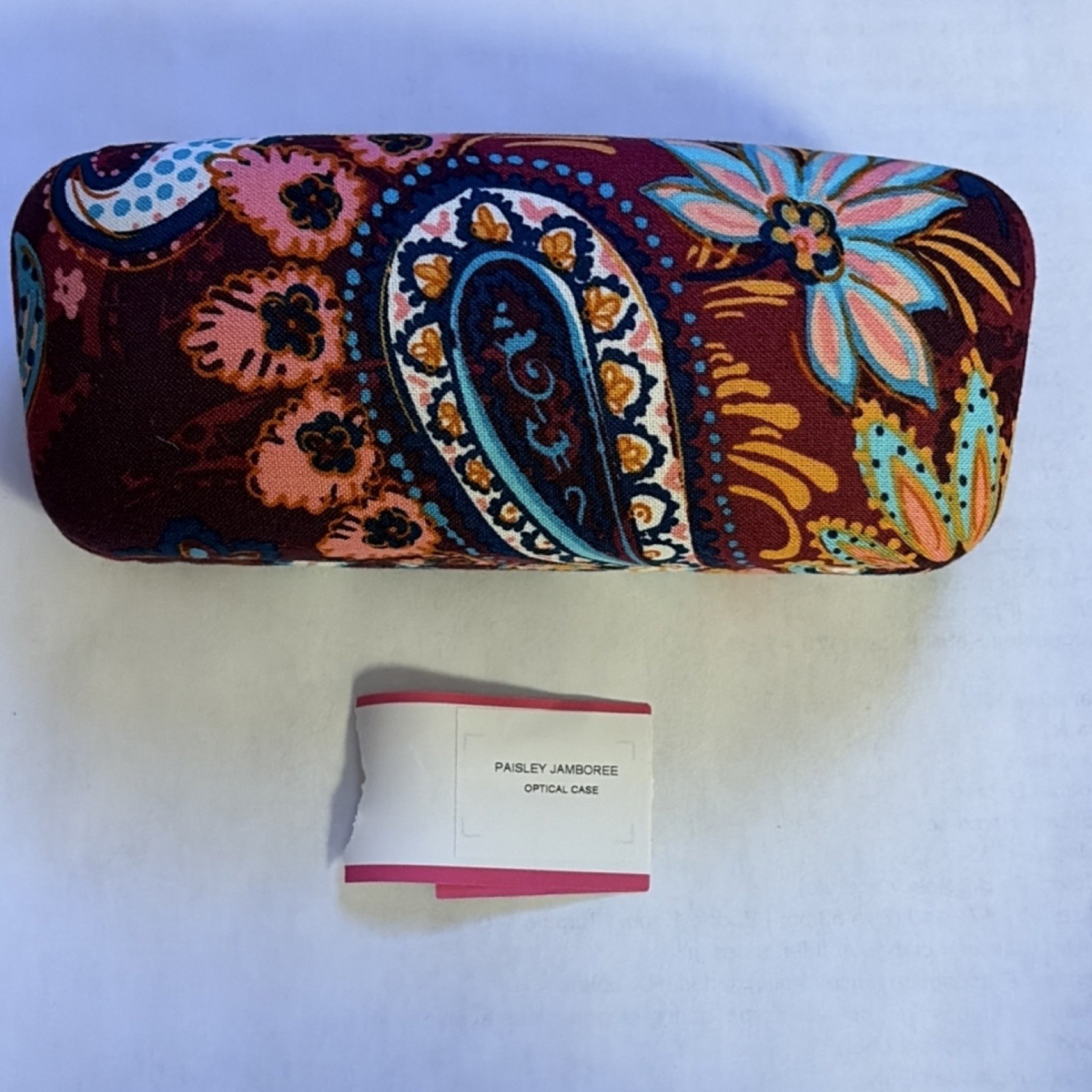 Vera Bradley Paisley Jamboree Optical Hard Case Glasses Sunglasses Multicolor