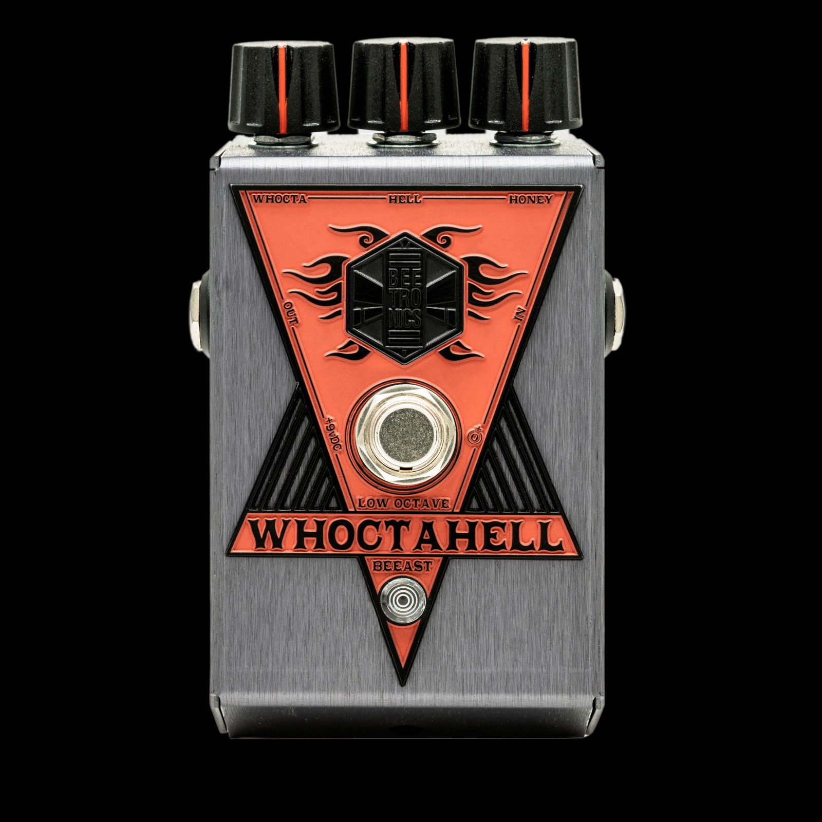 Beetronics Whoctahell  Low Octave Beeast Octave Fuzz Pedal