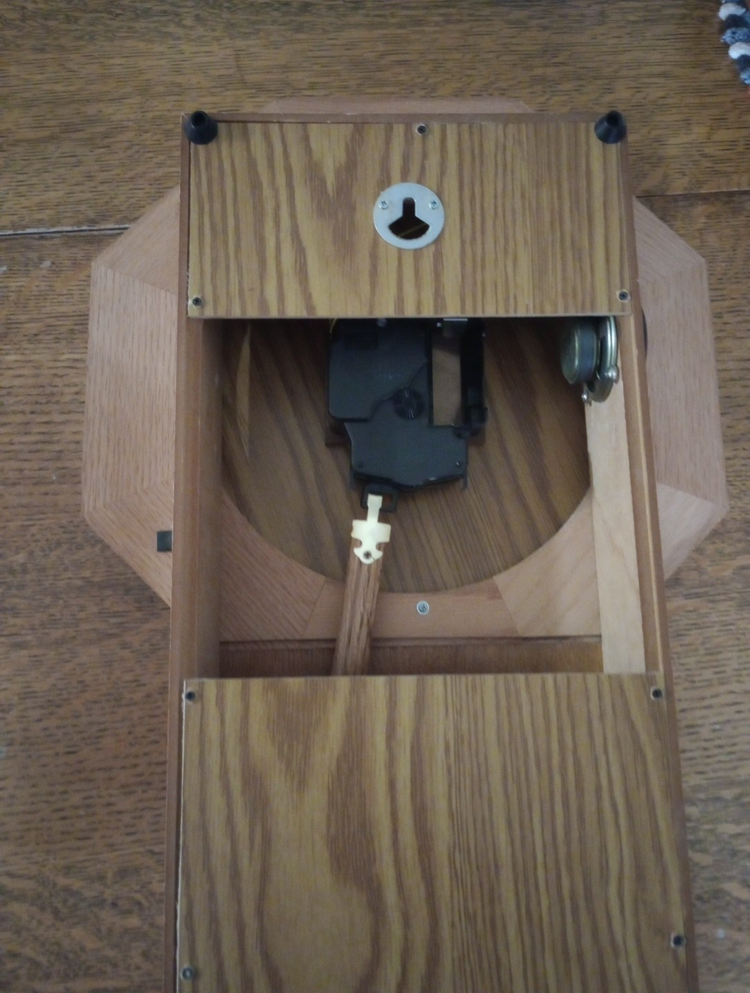 Hour Town Regulator Clock (Untested) Needs Some Cleaning)
