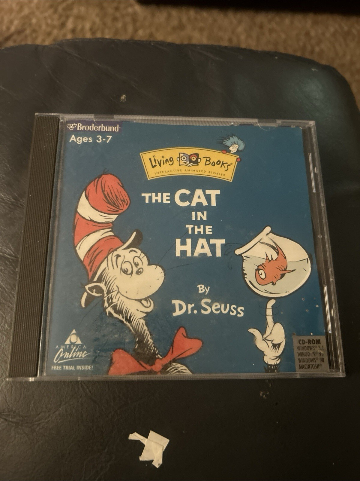 The Cat In The Hat By Dr Seuss Original 1997 CD ROM PC Game