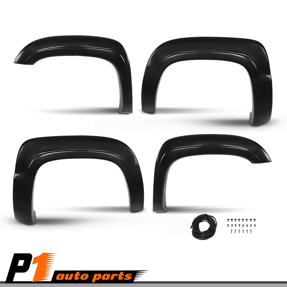 Factory Fender Flares Fit For 2007-2013 Chevrolet Avalanche Full Set Paintable