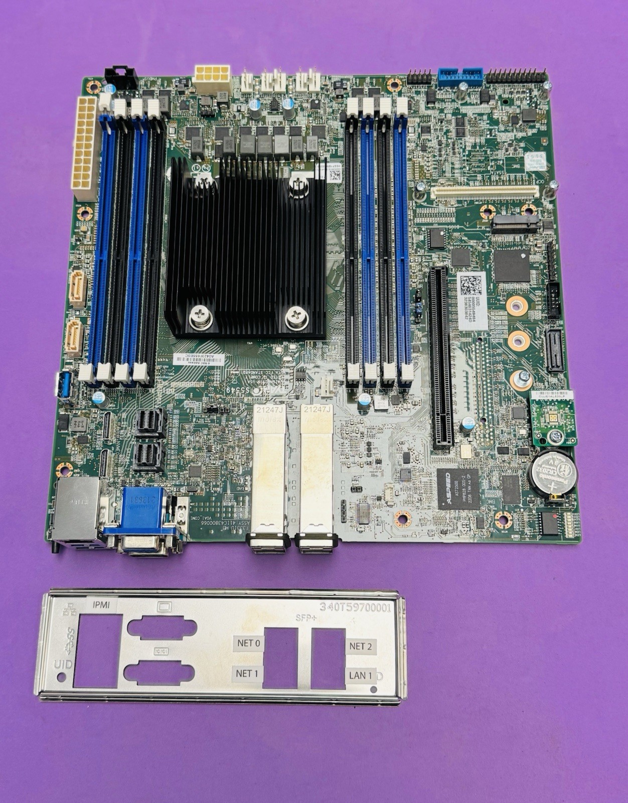 Mitac/Tyan S5549 (S5549GM4NE-D43-4F) Server Motherboard w/I/O Shield Plate