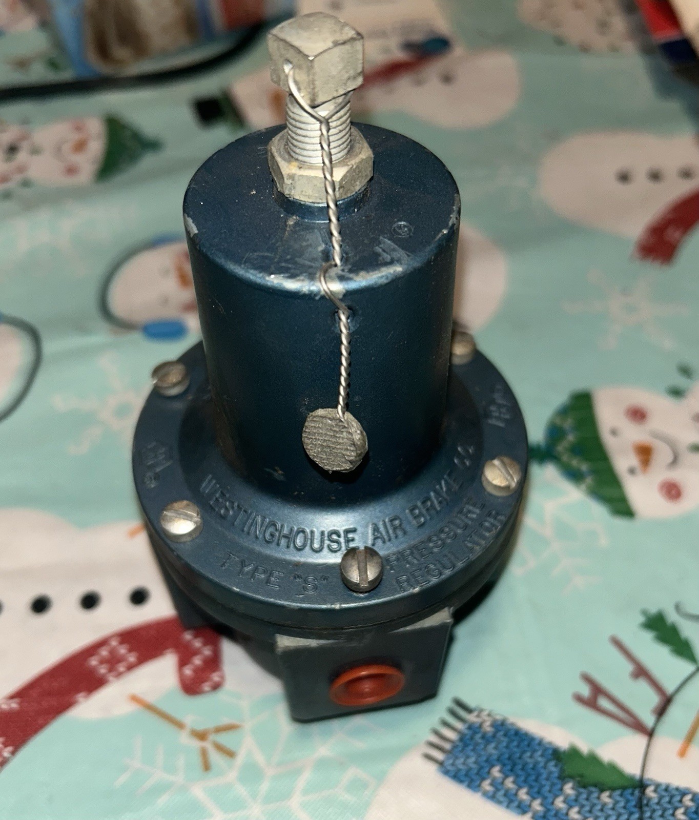 Westinghouse Type “S” Air Brake Pressure Regulator Vintage Truck