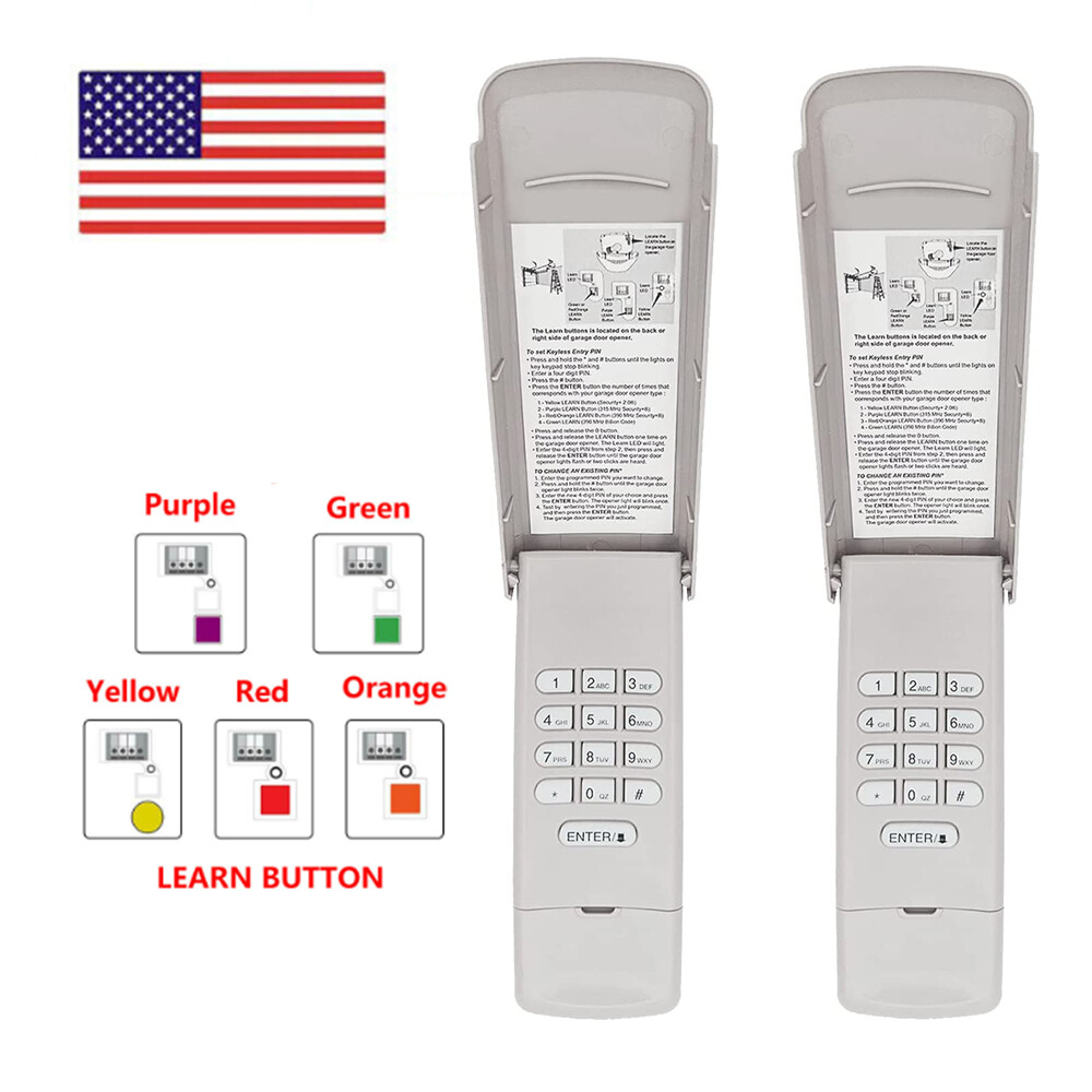 Wireless Keyless Entry 877MAX 877LM Keypad for liftMaster Garage Door Opener US