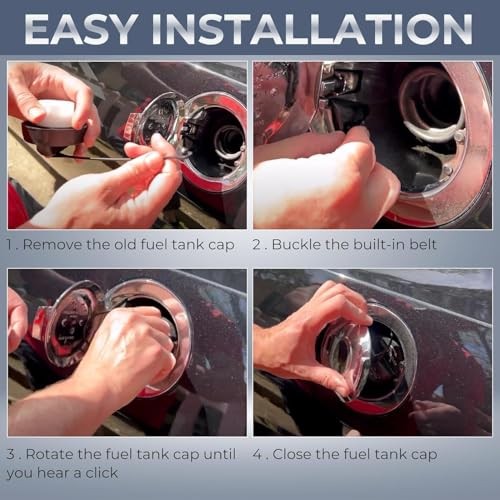 Gas Cap replacment Seal tether, Fuel cap Strap, Fuel Cable wire for Audi
