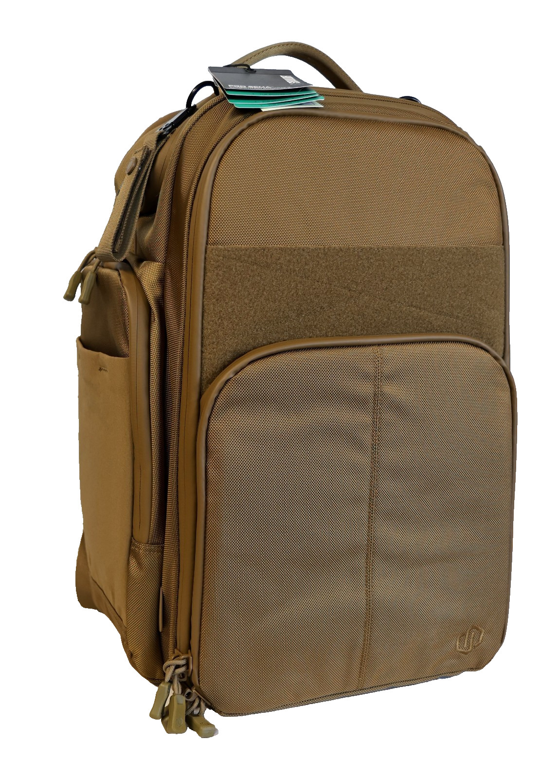 SAVIOR Pro SEMA Competition Range Backpack w/ 3 Individual Pistol Cases - TAN