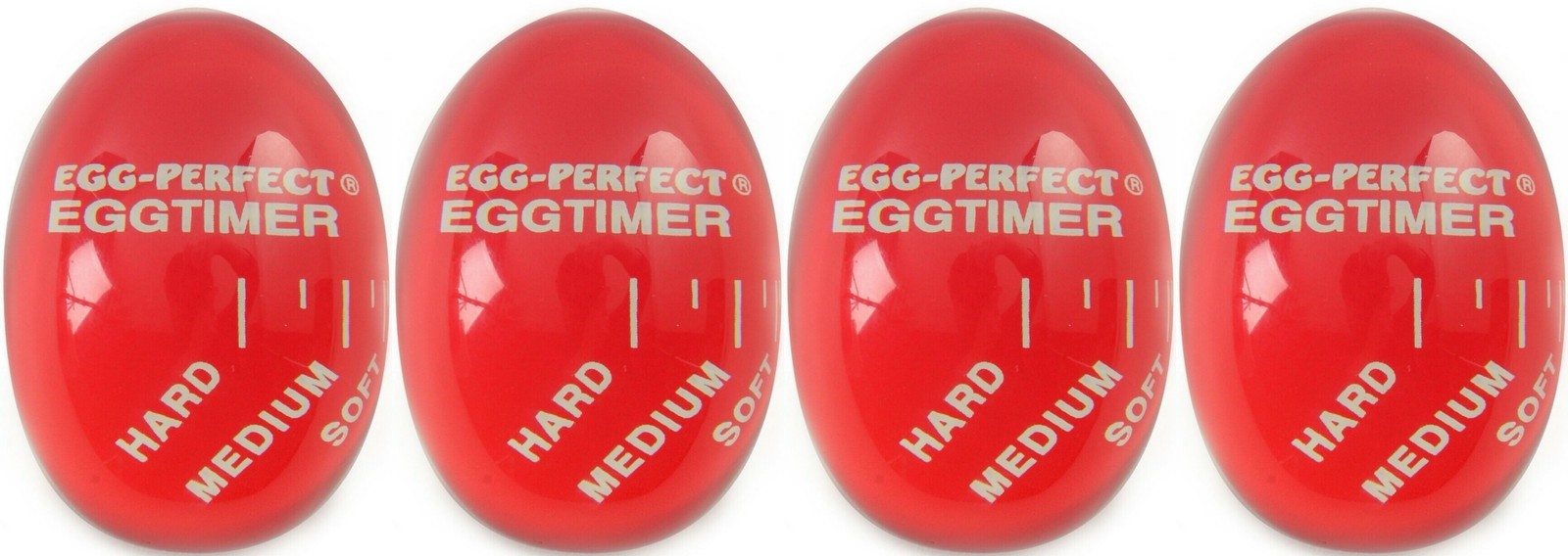 Norpro Egg Perfect Color Changing Egg Timer  (4-Pack)