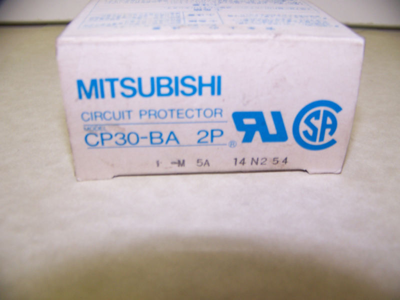 Mitsubishi CP30-BA  2Pole 5 Amp  Circuit Breaker