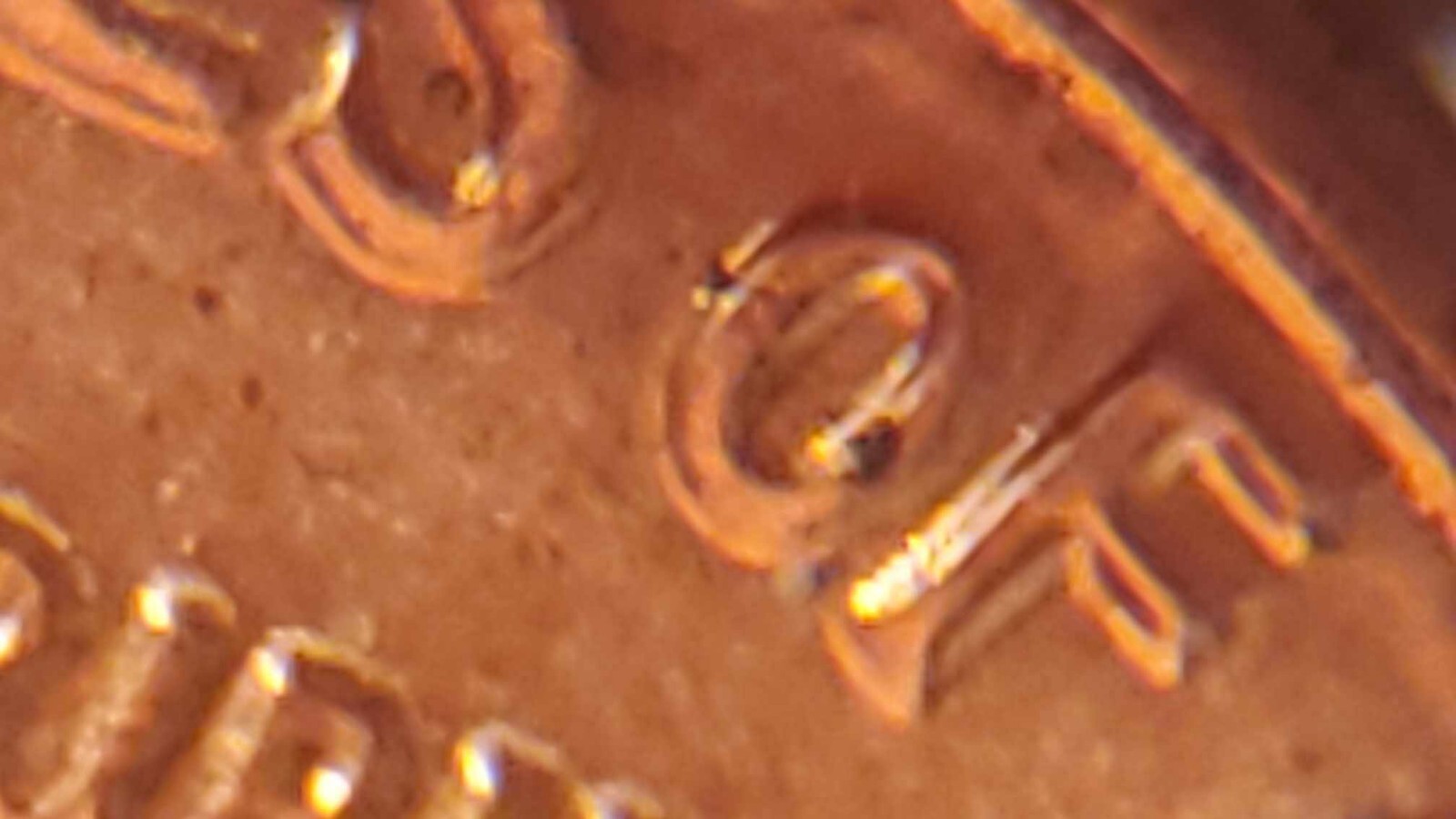 1983 CENT DDR FS-801 Doubled Die Reverse