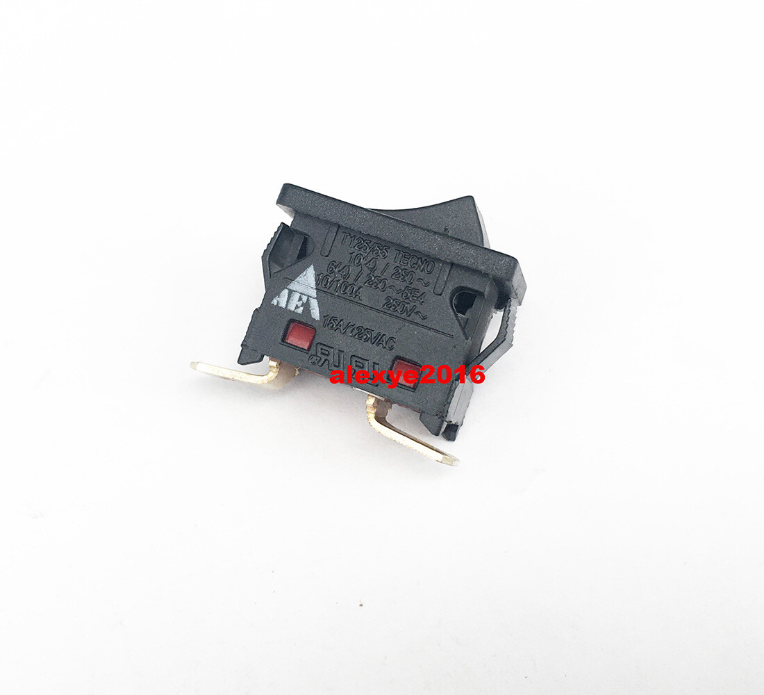 AAE T125/55 TECNO Micro Rocker Switch 2 Pins 2 Positions Maintained