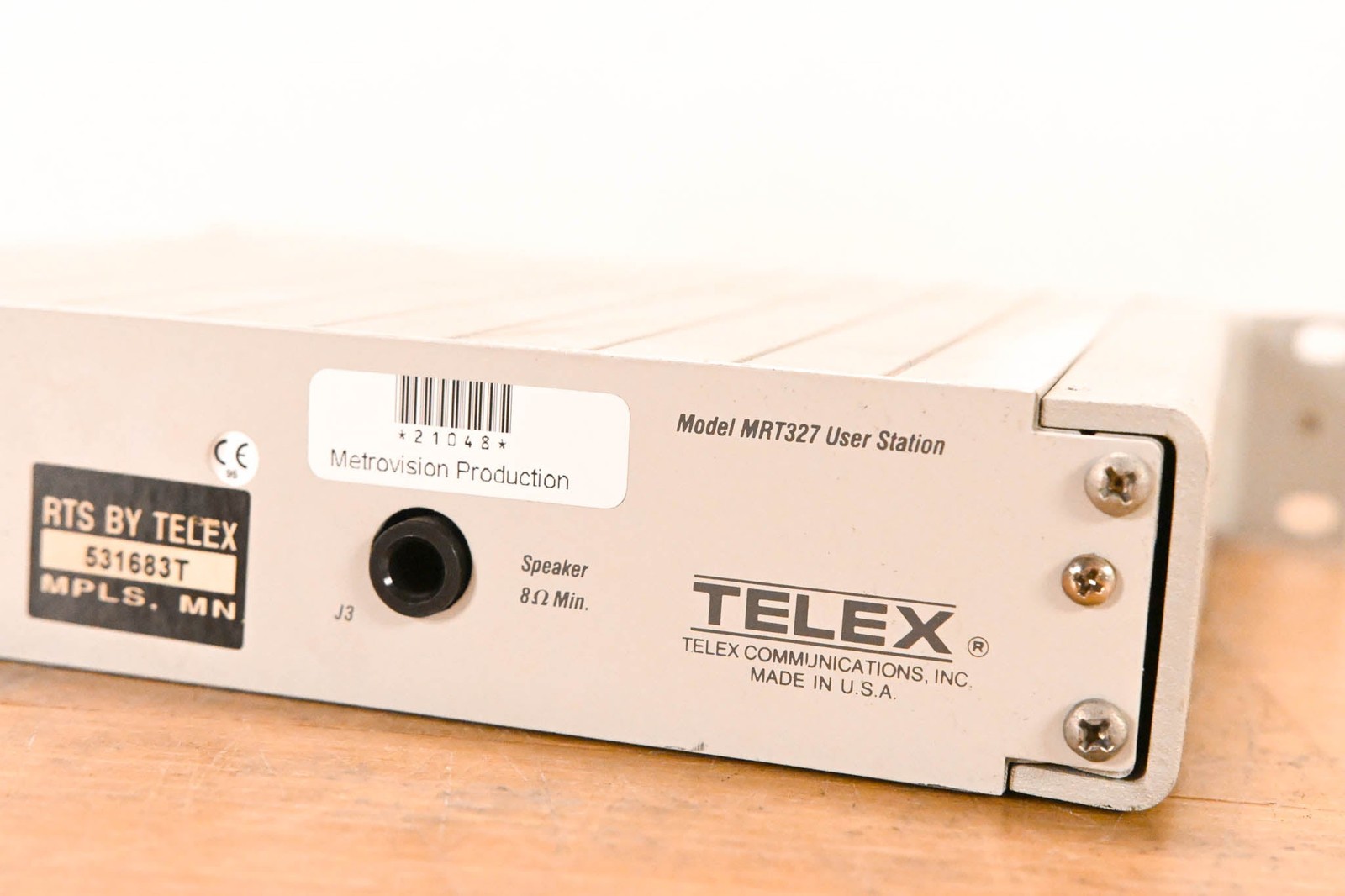 RTS MRT-327 2-Channel Intercom User Station CG01TKU