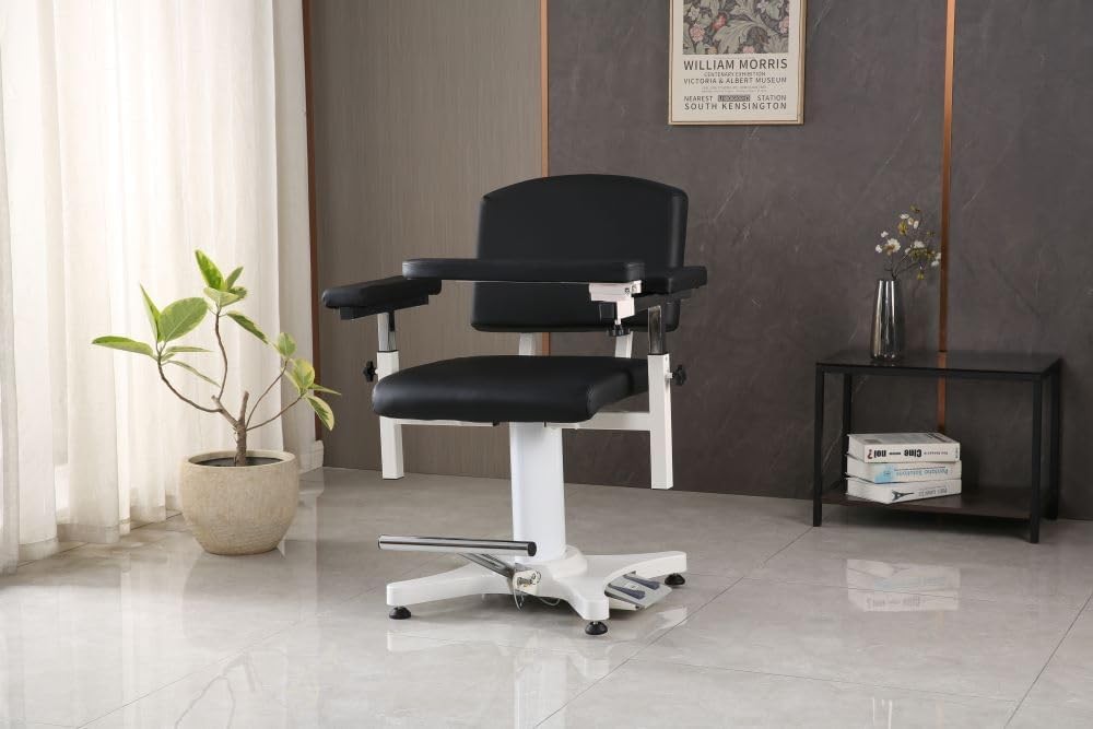 Medycare Electrcic Height Adjustable Phlebotomy Chair for Blood Drawing lab