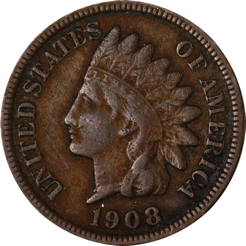 1908-S Indian Cent Great Deals From The Executive Coin Company