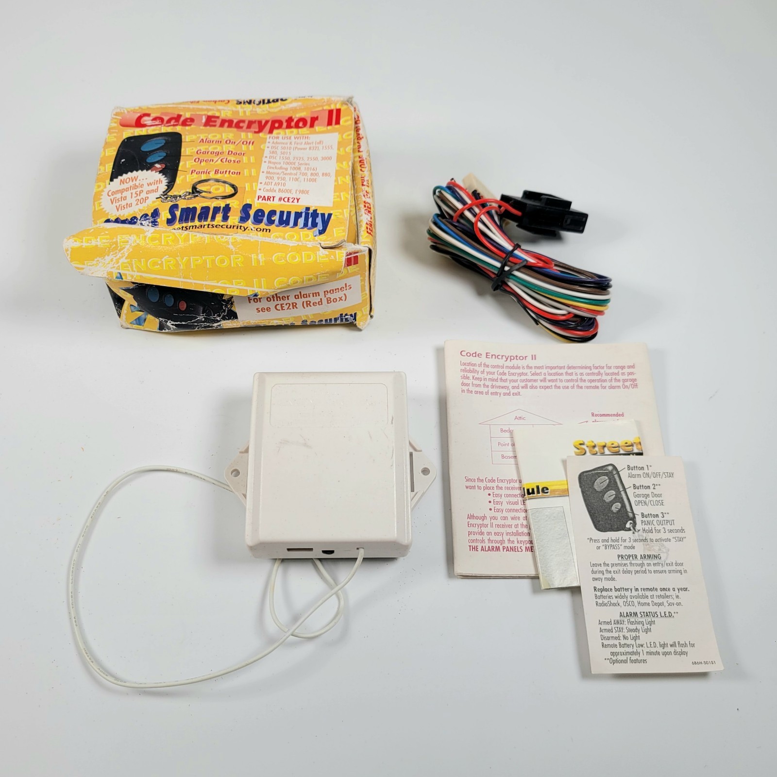 New Open Box Honeywell CE2Y Code Encryptor II - INCOMPLETE