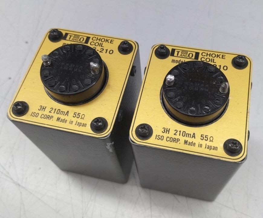 TANGO SC-3-210 Choke Coil 3H 210mA 55Ω ISO Corp. x2 Vintage Audio