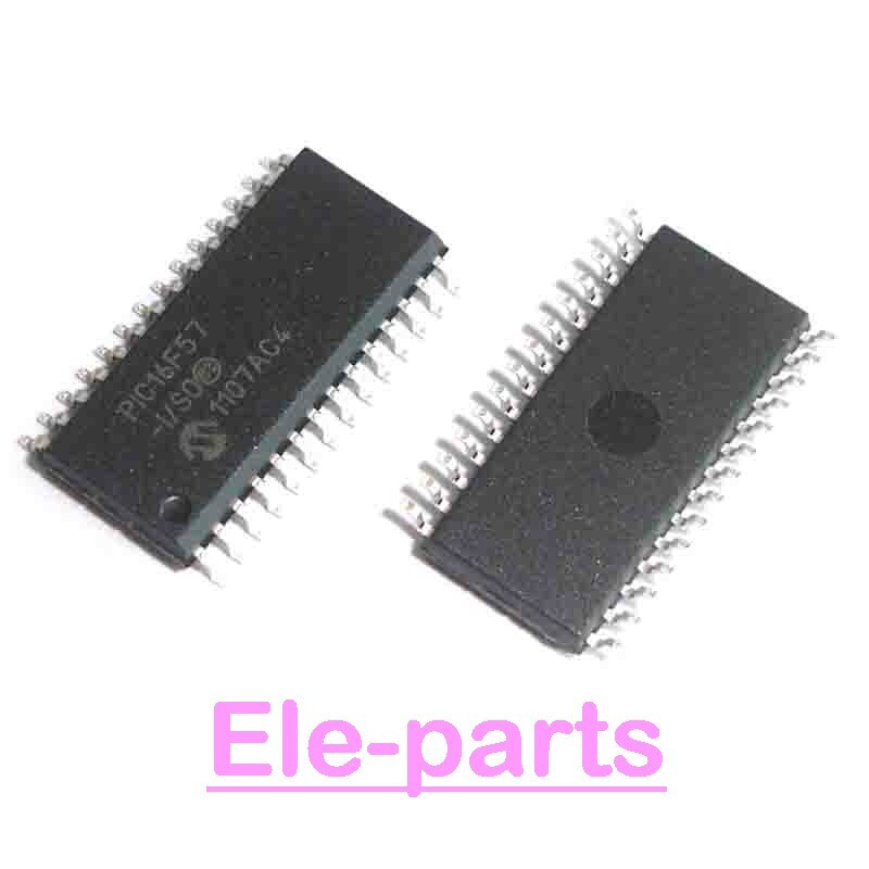 2 PCS PIC16F57-I/SO SOP-28 PIC16F57 Flash-Based 8-Bit CMOS Microcontroller Chip