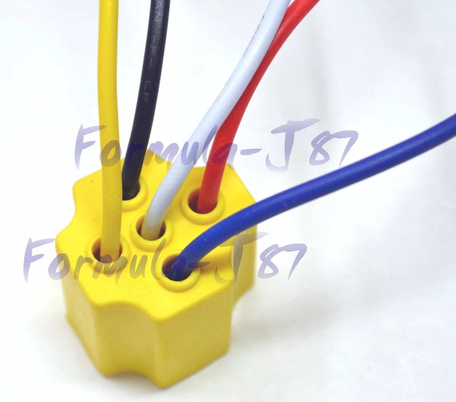 Wire Harness Pigtail Female EP27 Two Connectors Car Relay Light Ceramic Socket