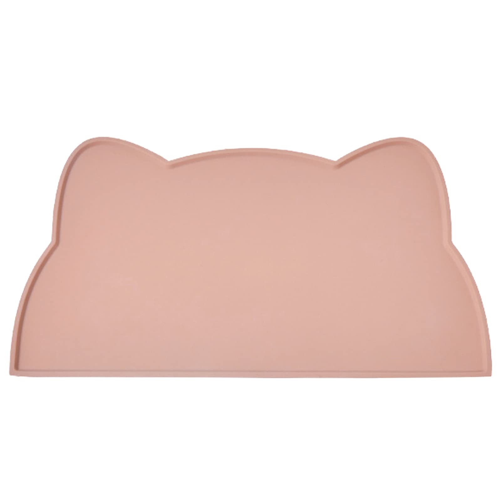 Cat Food Mat, Silicone Pet Feeding Mat for Floor Non-Slip Waterproof Dog Wate...