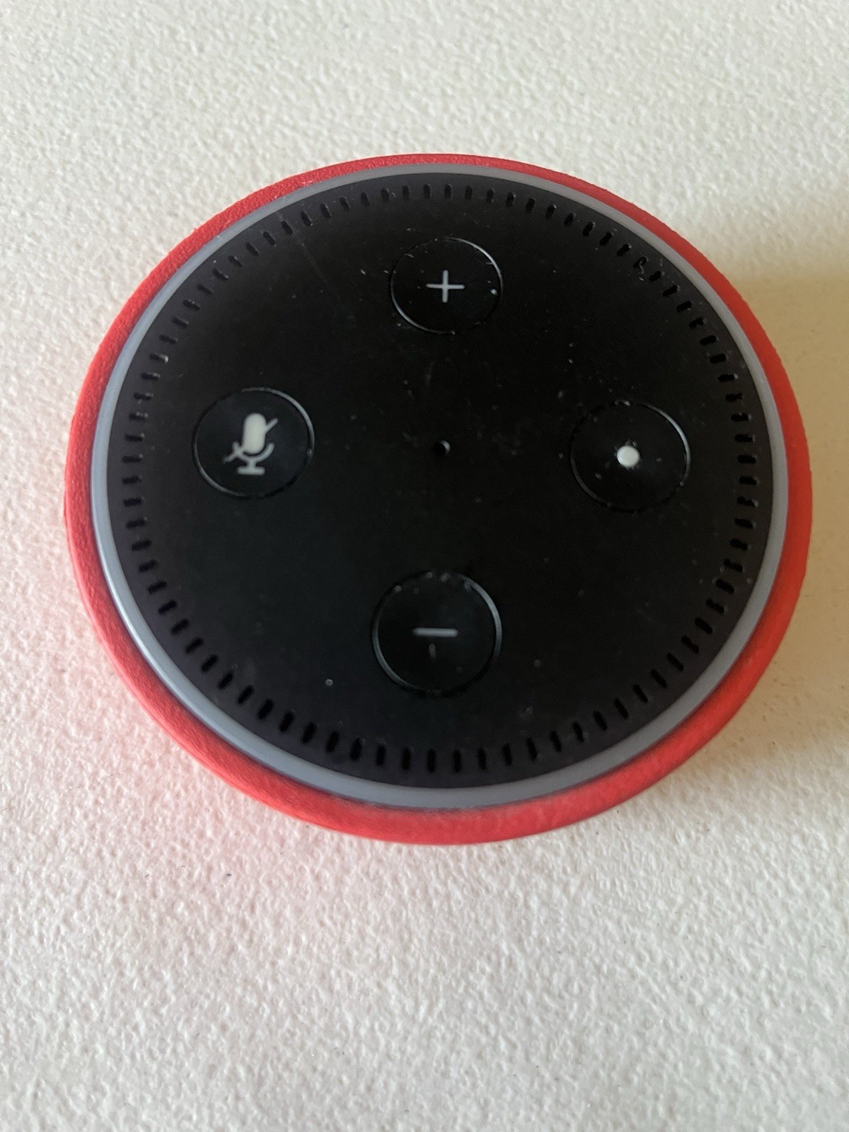 Group If (6) Amazon Echo Dot Kids Edition Smart Assistant Punch Red Case/Cord.