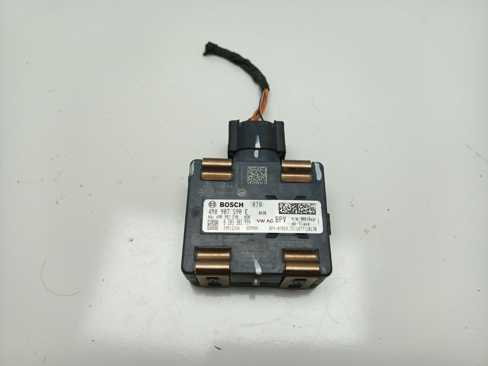 17-23 AUDI A4 A5 Q5 Q7 S4 S5 SQ5 RS REAR LEFT BLIND SPOT SENSOR CONTROL MODULE