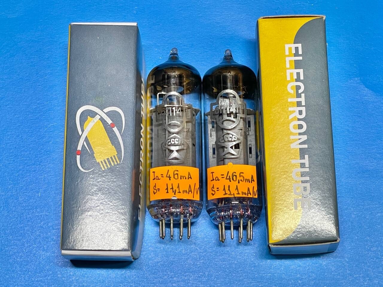 2 pcs 6P14P (EL84, 6BQ5, 6L40) NEW / MATCH PAIR / SHIPS FROM USA