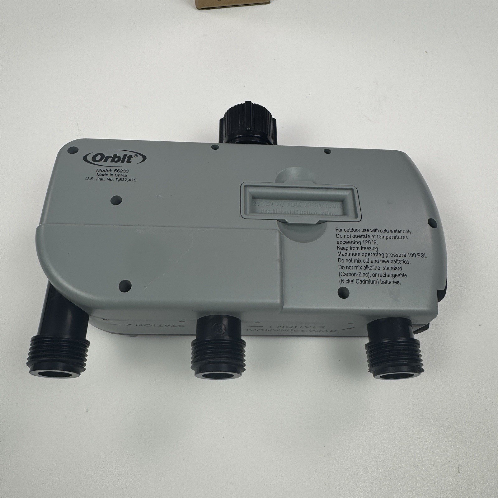 Orbit Digital 3 Outlet 2 Programmable Eco-Series Watering Timer Model 56233