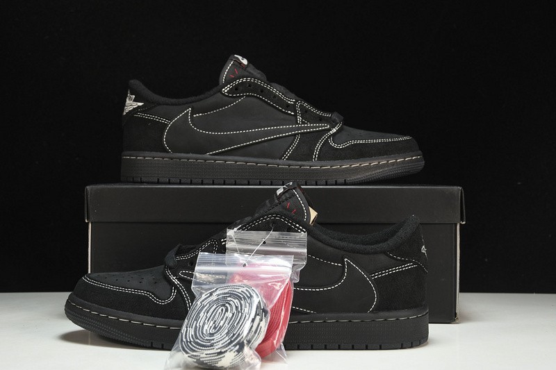 AJ 1 Retro Low OG SP T S Black Phantom DM7866-001 Men's Casual Shoe Sizes 4-13
