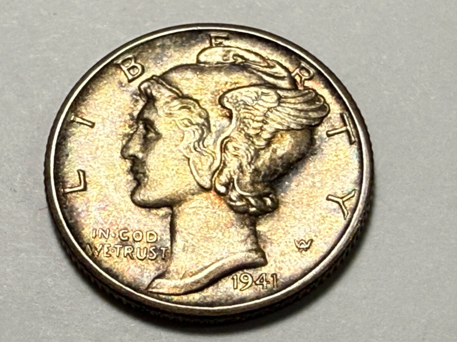 1941 D MERCURY DIME SILVER U.S. COIN * GET WHAT U C * SHIPS FREE