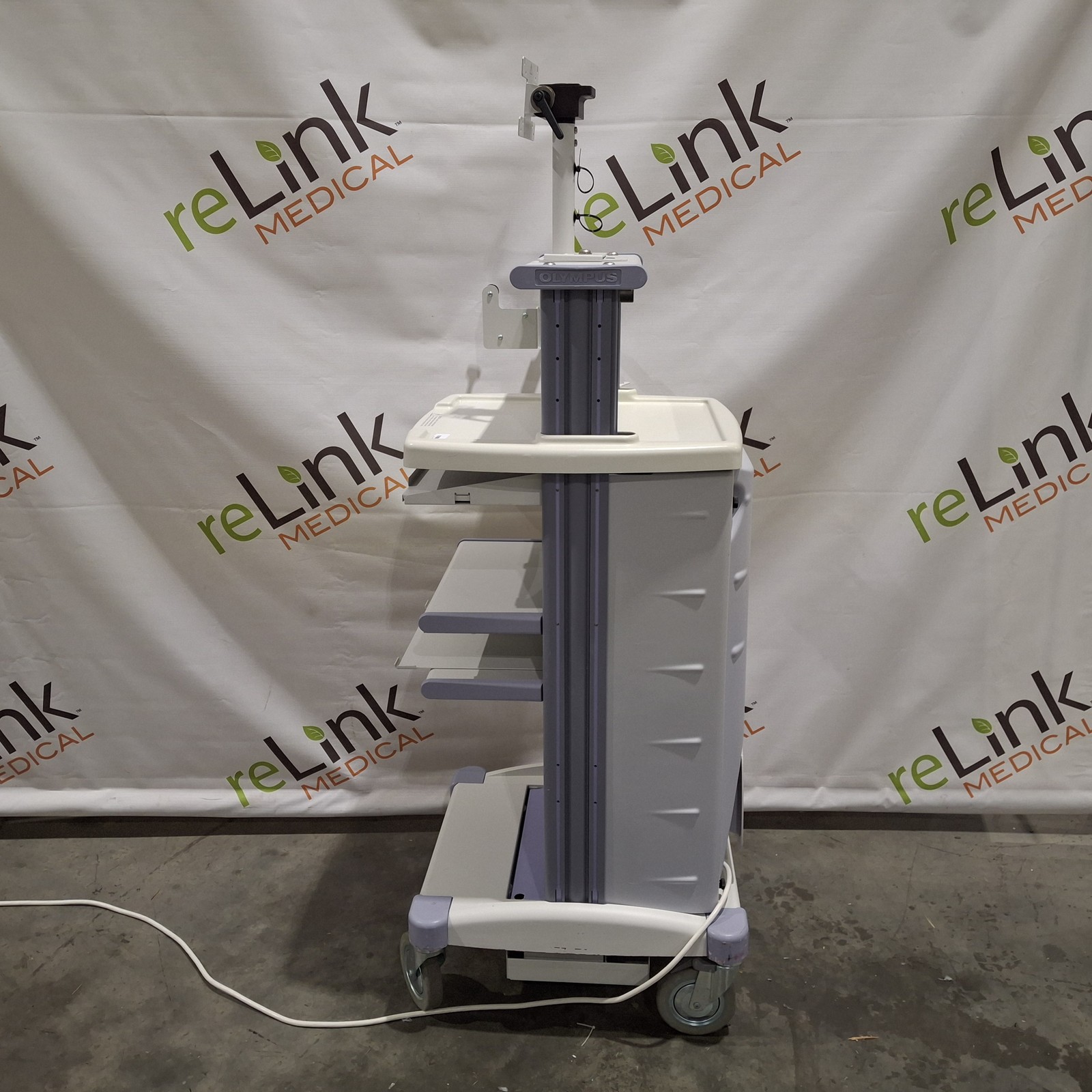 Olympus WM-N60 Mobile Endoscopy Workstation Cart
