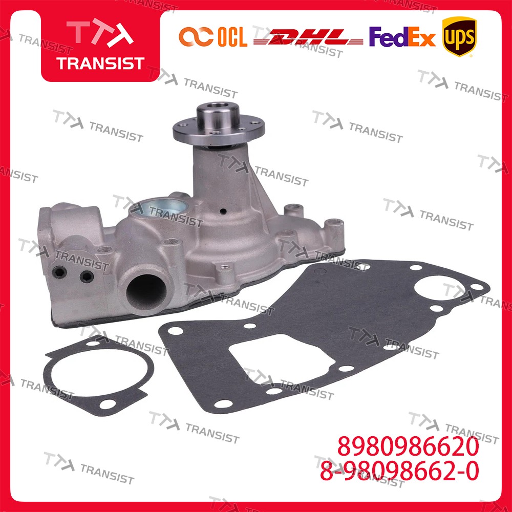 Water Pump 8-98098662-0 8980986620 for ISUZU 4LE2 HITACHI ZAX55UR ZAX60 CX70 New
