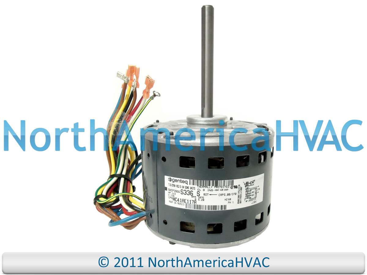 OEM Carrier Bryant Payne 1/3 HP BLOWER MOTOR Replaces HC41AE117